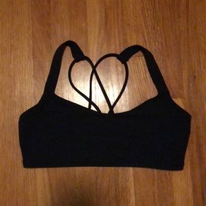 Lululemon Free to Be Bra: Black
